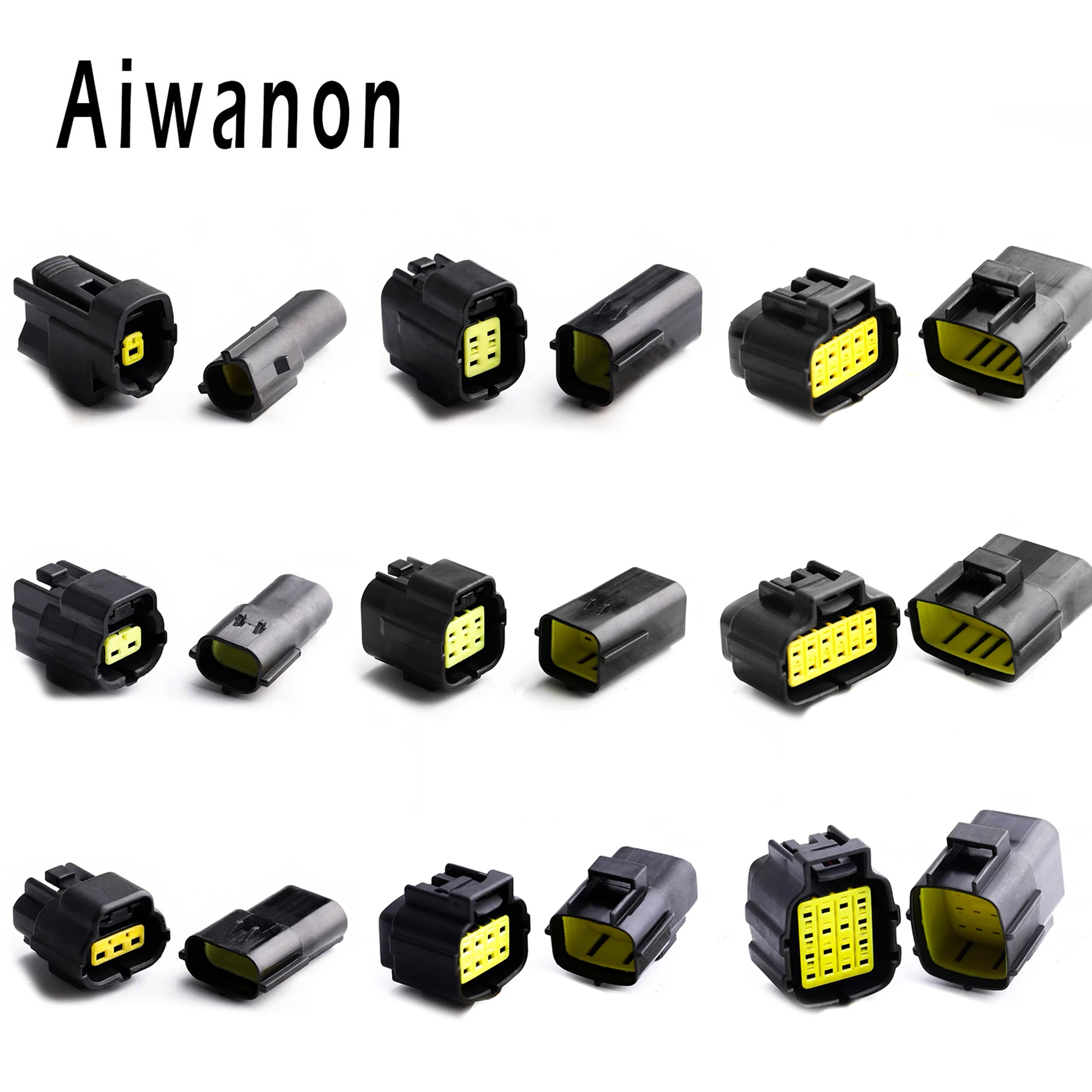 

1 2 3 4 6 8 10 12 16 Pin 1.8mm Denso Car Sealed Truck Socket Oxygen Sensor Plug Waterproof Electrical Connector Wire Harness