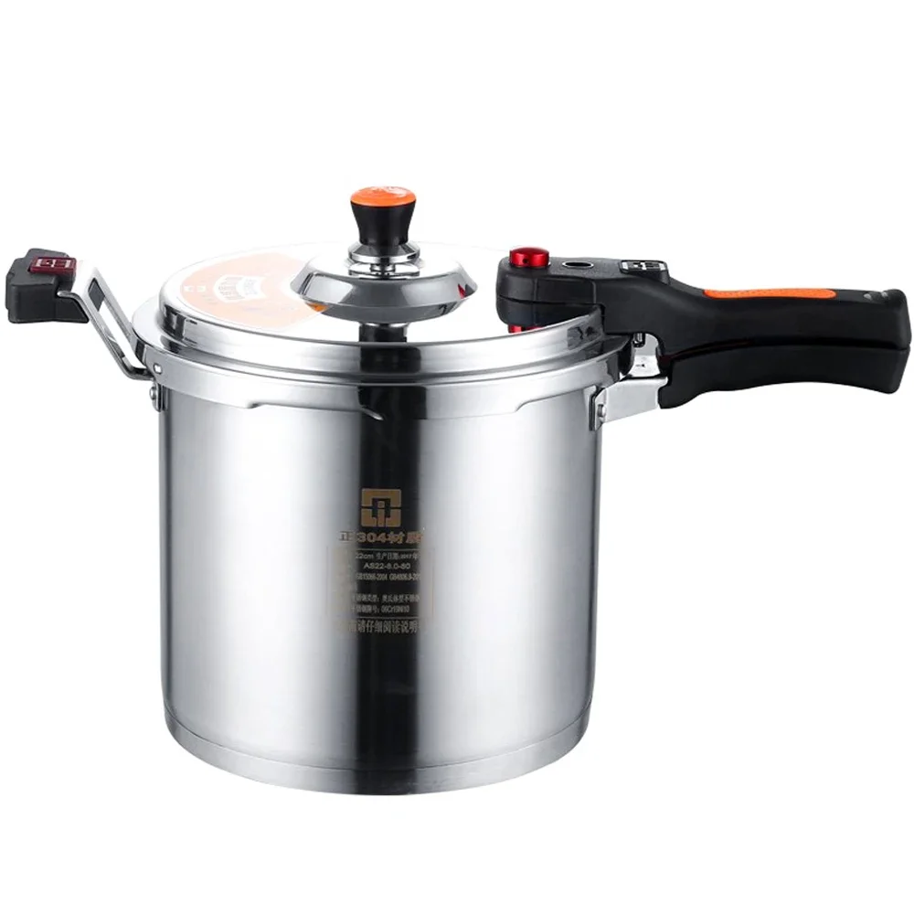 

For Pressure Cooker 304 Stainless Steel Pressure Cooker High Commercial Non Stick Pot Gas Stove Energy-Saving Safety Cooking Pot