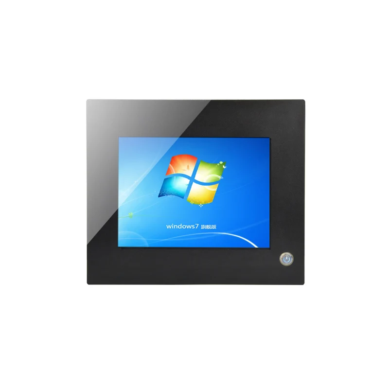 mini built-in 8.4 inch capacitive touchscreen panel PC industrial all-in-one computer