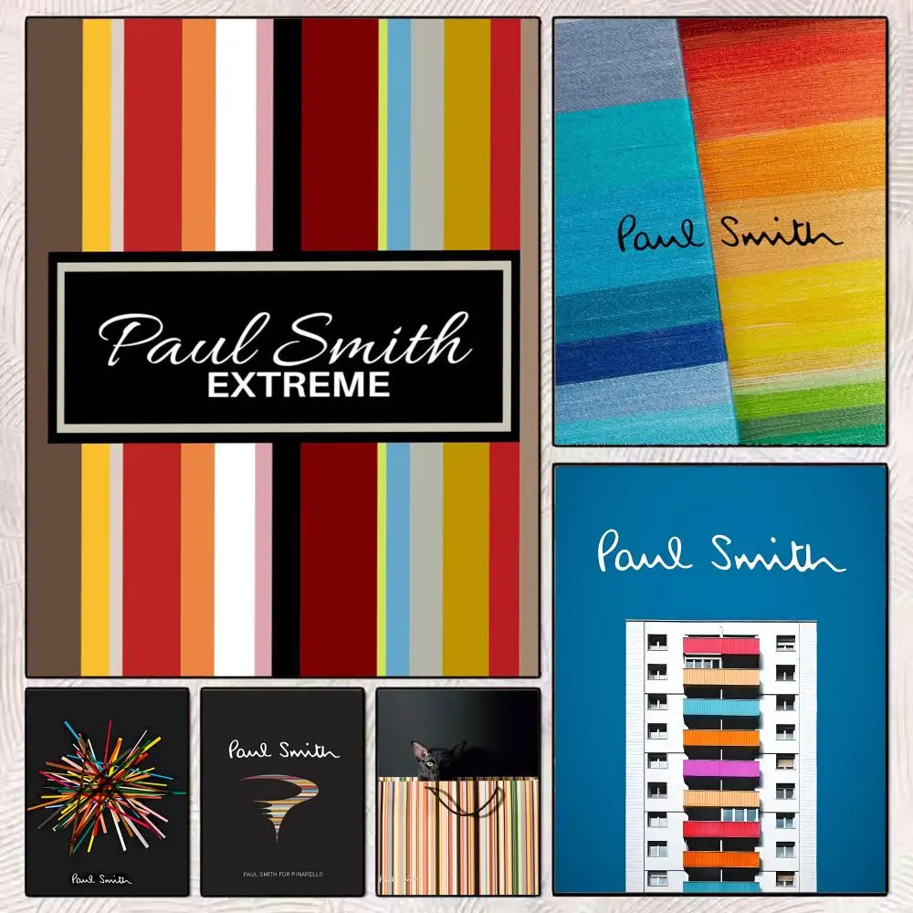 

S-Smith Fashion P-Paul Poster HD Art Mural Wallart Poster for Home Room Decoration DIY Vintage Print Decor