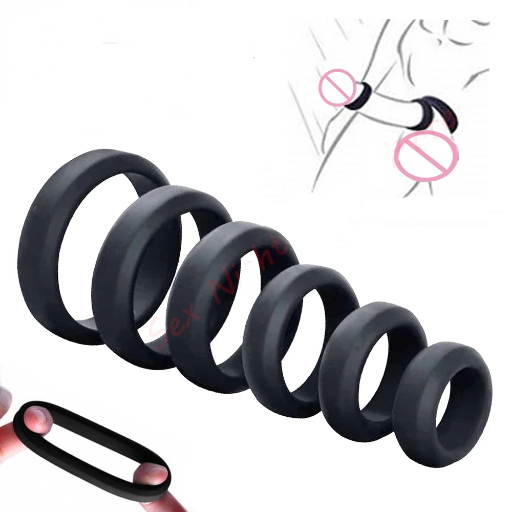 أداة جنسية من السيليكون حلقة الديك للرجال ، القضيب يعزز تأخير الانتصاب ، الخصيتين القذف ، قفل القلفة ، ألعاب جنسية للزوجين