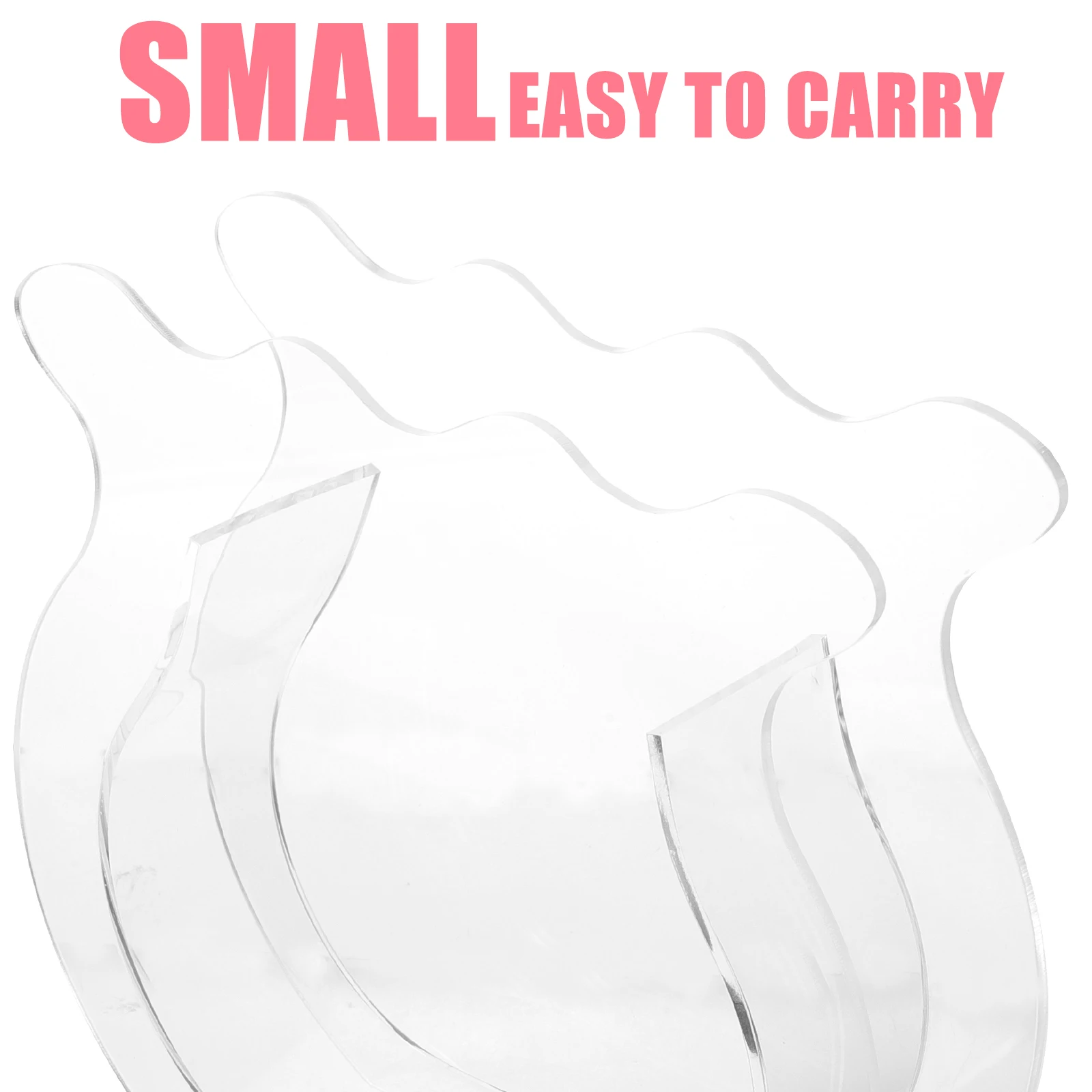 

Transparent Fish Tank Vase Multi-function Decor Cute Flower Desk Household Accessory Acrylic Floral Vases Absorption Holder