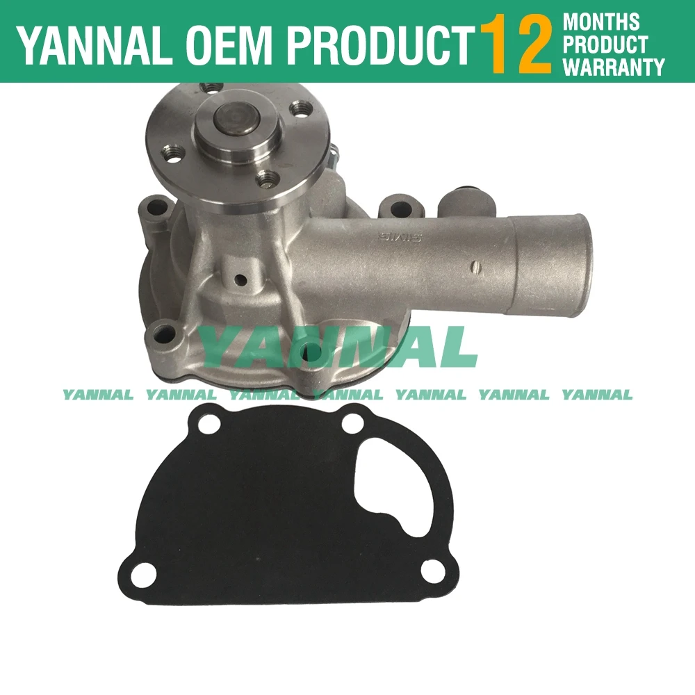 Water Pump For Mitsubishi S3Q S3Q2 Engine Caterpillar 303C Excavator 901B Loader