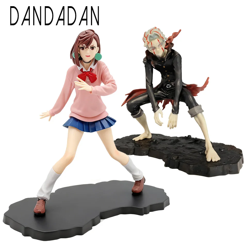 New13-17CM 애니메이션 Dandadan 아야세 모모 피규어 인형 PVC 모델 액션 장난감 데스크탑 소형 장식품 어린이 생일 크리스마스 선물