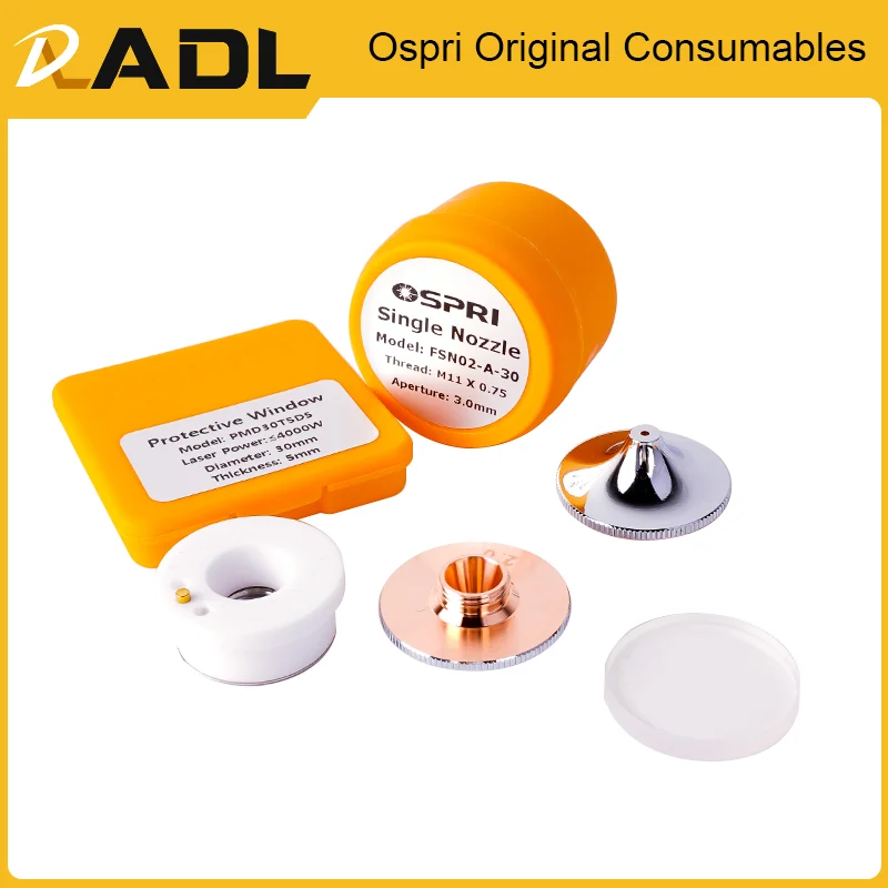 ADL Ospri Original Cutting Nozzle Ceramic Ring Seal Ring Protective window 30*5 Collimating Focusing lenes Accessory Consumables