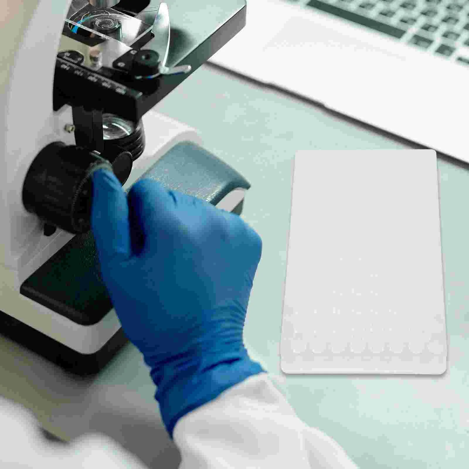 Centrifuge Tube Rack Sampling Test for Laboratory Double Panel Transparent Vial Holder