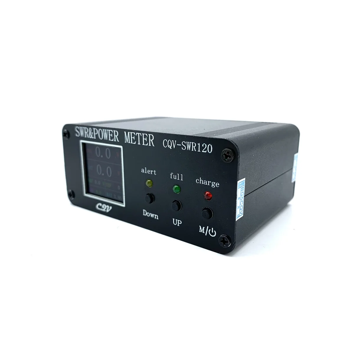 CQV-SWR120 120W Digital Power Standing Wave Meter High Standing Wave Alarm Function 240 x 240 Full Color HD Display