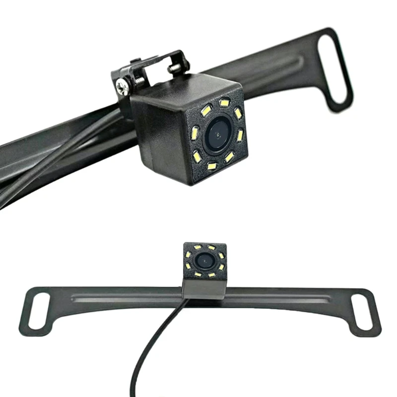 Car Rear View Camera Holder DVR Parking Camera Back Up Metal Mount Bracket Back Up Camera Mount (Camera Not Included)