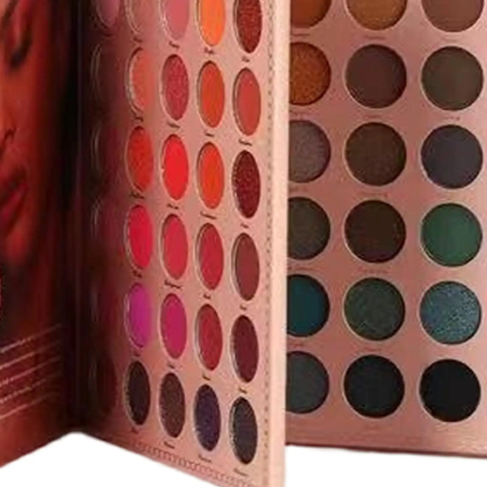 لوحة مكياج لكامل الوجه مكونة من 105 لونًا قابلة للطي وتدوم طويلاً ومقاومة للماء ومستلزمات التجميل وأحمر الخدود ولوحة هايلايتر للبالغين #5