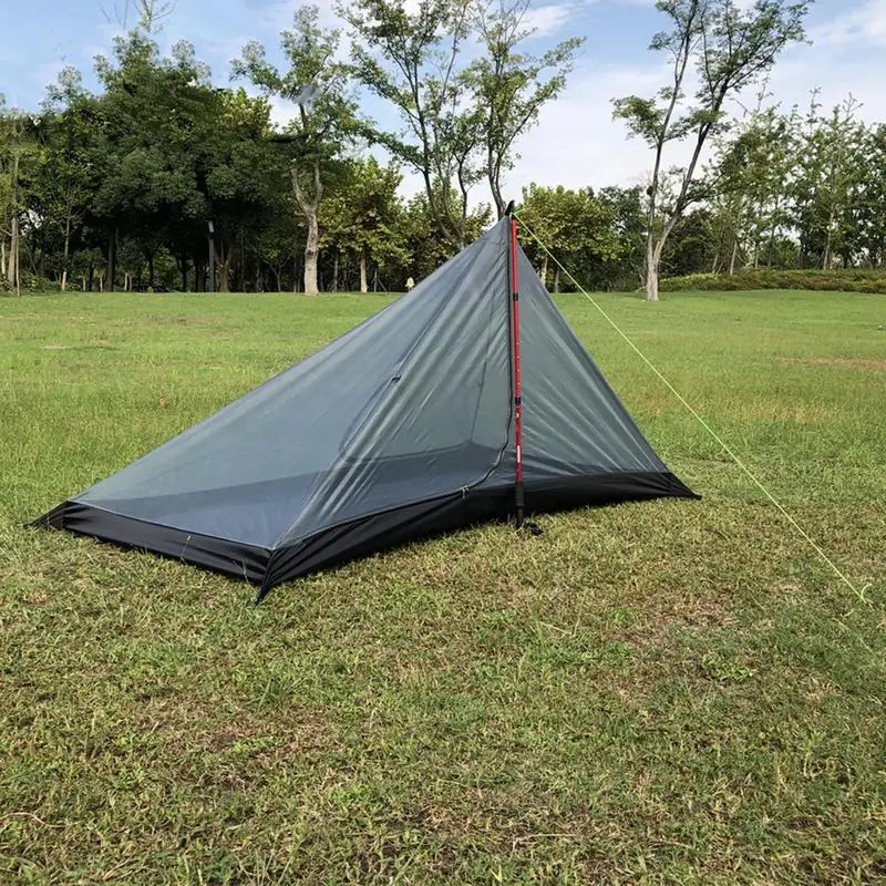 

Outdoor Screen Tent 2 Persons Camping Shelter Net Portable Lightweight Finest Holes Camping Tent Net With Zipper For Hiking