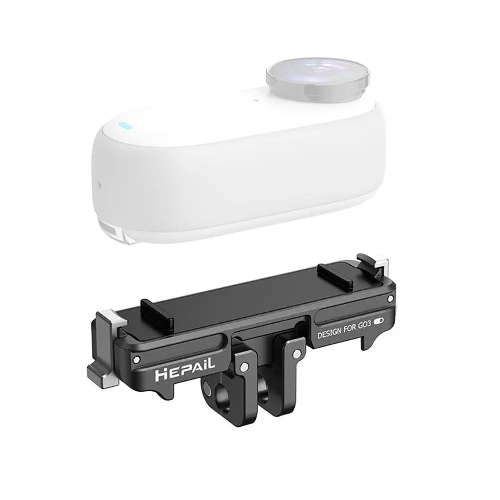 

Пластиковое магнитное быстросъемное основание для Insta360 Go3, магнитное основание, быстросъемный кронштейн для спортивной камеры, пластиковый магнитный держатель J3V6
