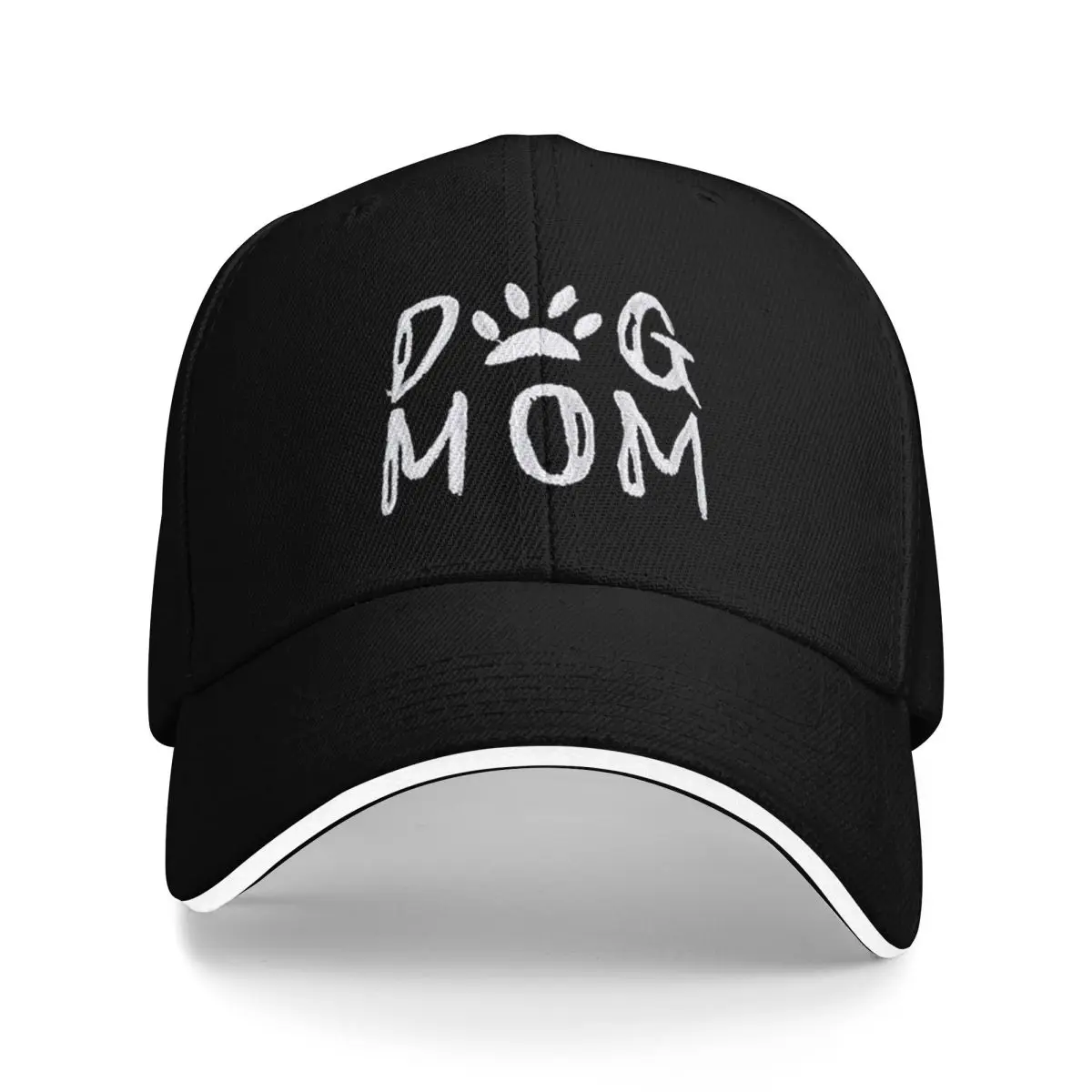 Freenbecky Similar DOG MOM Camping Baseball Caps Women High-end Female Beach Sunscreen Hats Trucker Cap