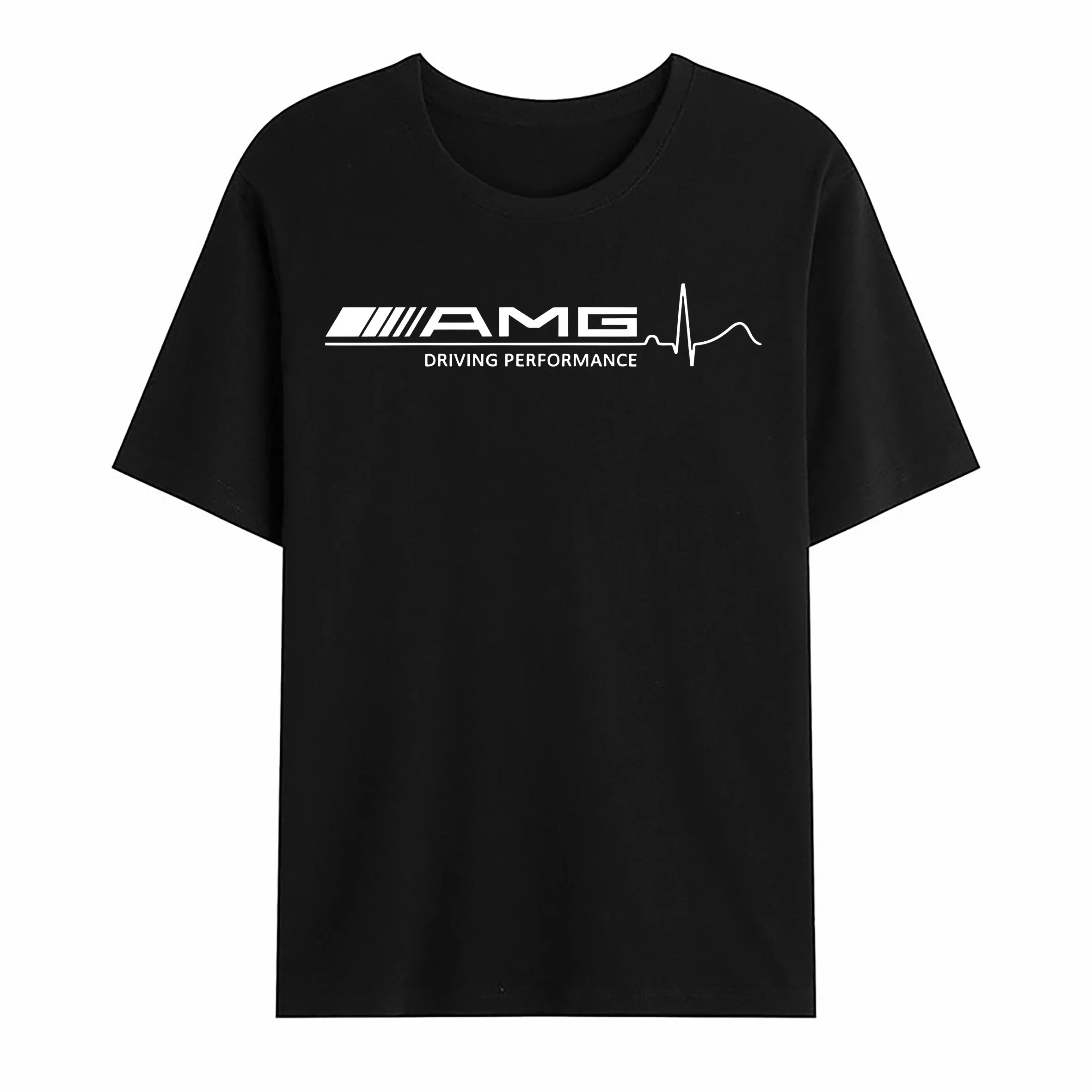 2024 Men T Shirt Casual Amgs Cars Rapid Heartbeat T-shirt Graphic Oversized Sports Tops Breathable Comfortable Streetwear S-3XL