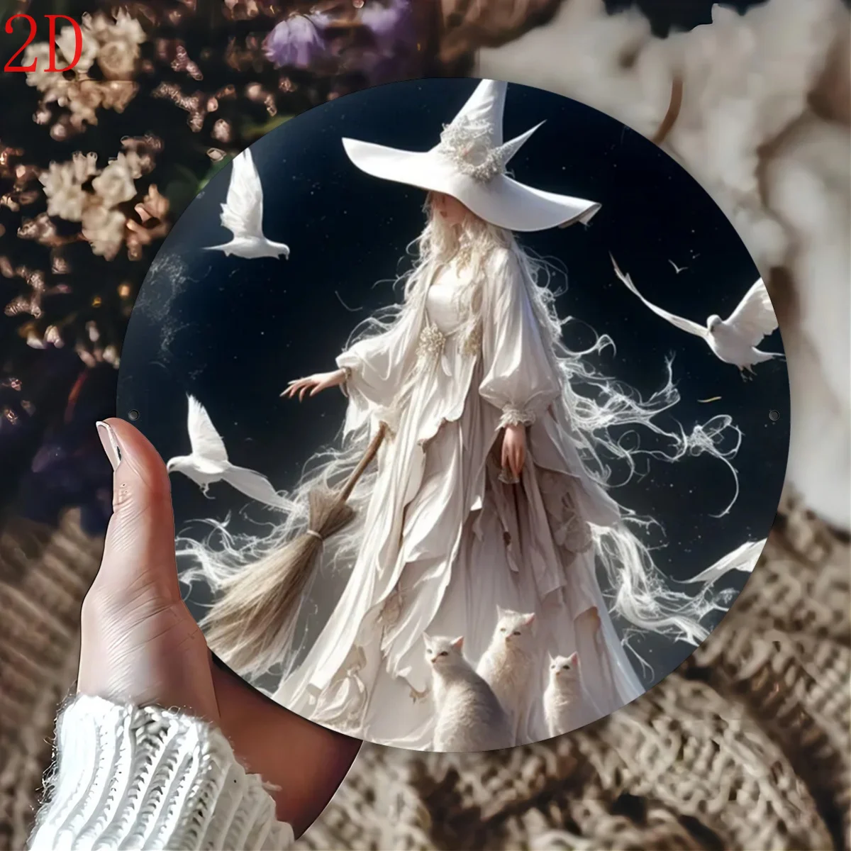 

rustic round iron decorative sign - Modern Metal Plaque Home Office Decor