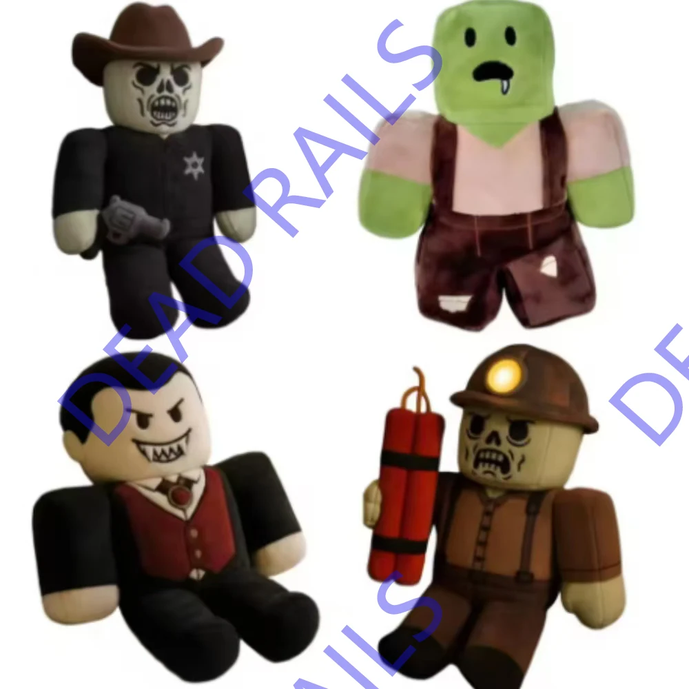 

Милая плюшевая игра DEAD RAILS Dead Rail The Drooling Green Worker Monster, мягкая кукла, игровая периферия, плюшевая игрушка, кукла для ребенка, подарок