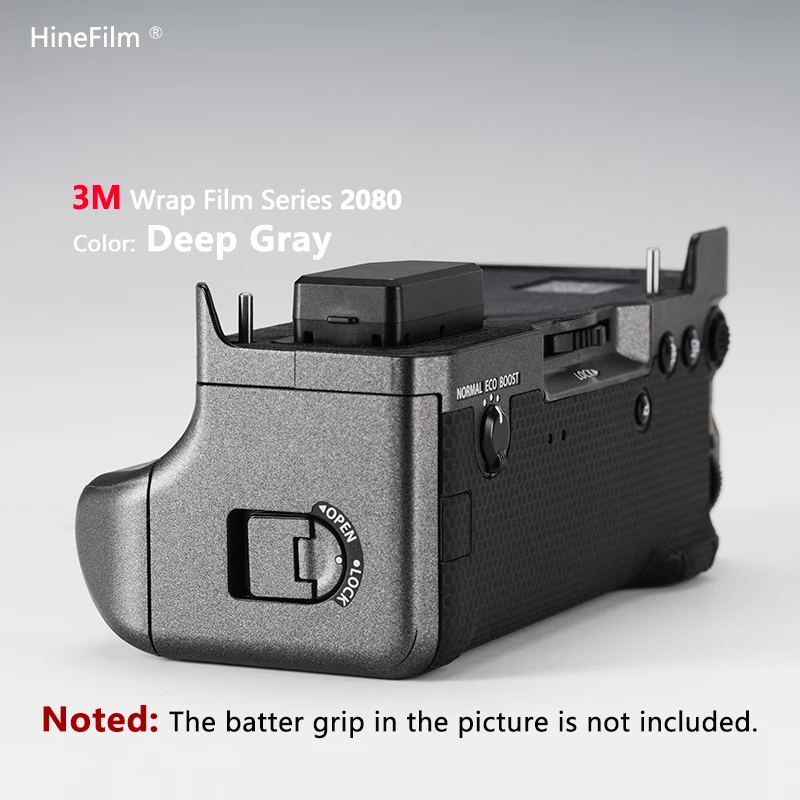 Hinefilm الجلد ل Fujifilm VG-XH كاميرا قبضة البطارية التفاف غطاء الجلد مائي ل Fujifilm X-H2 X-H2S كاميرا قبضة البطارية ملصق