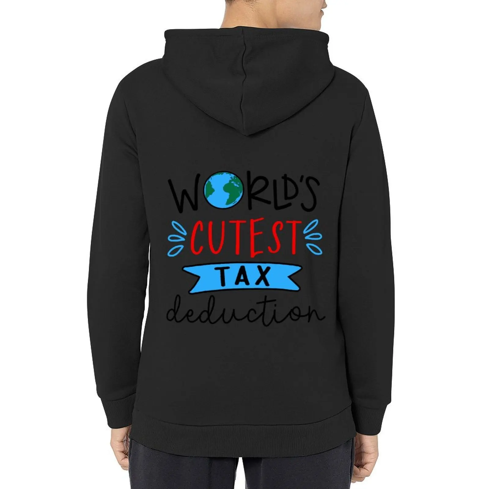 World's Cutest Tax Deduction Hoodie men wear autumn men's clothes male clothes oversized hoodie
