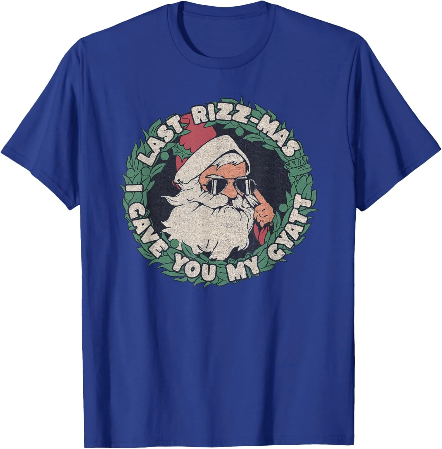 

Футболка унисекс Last Rizz Mas I Gave You My Gyatt Christmas Rizzmas