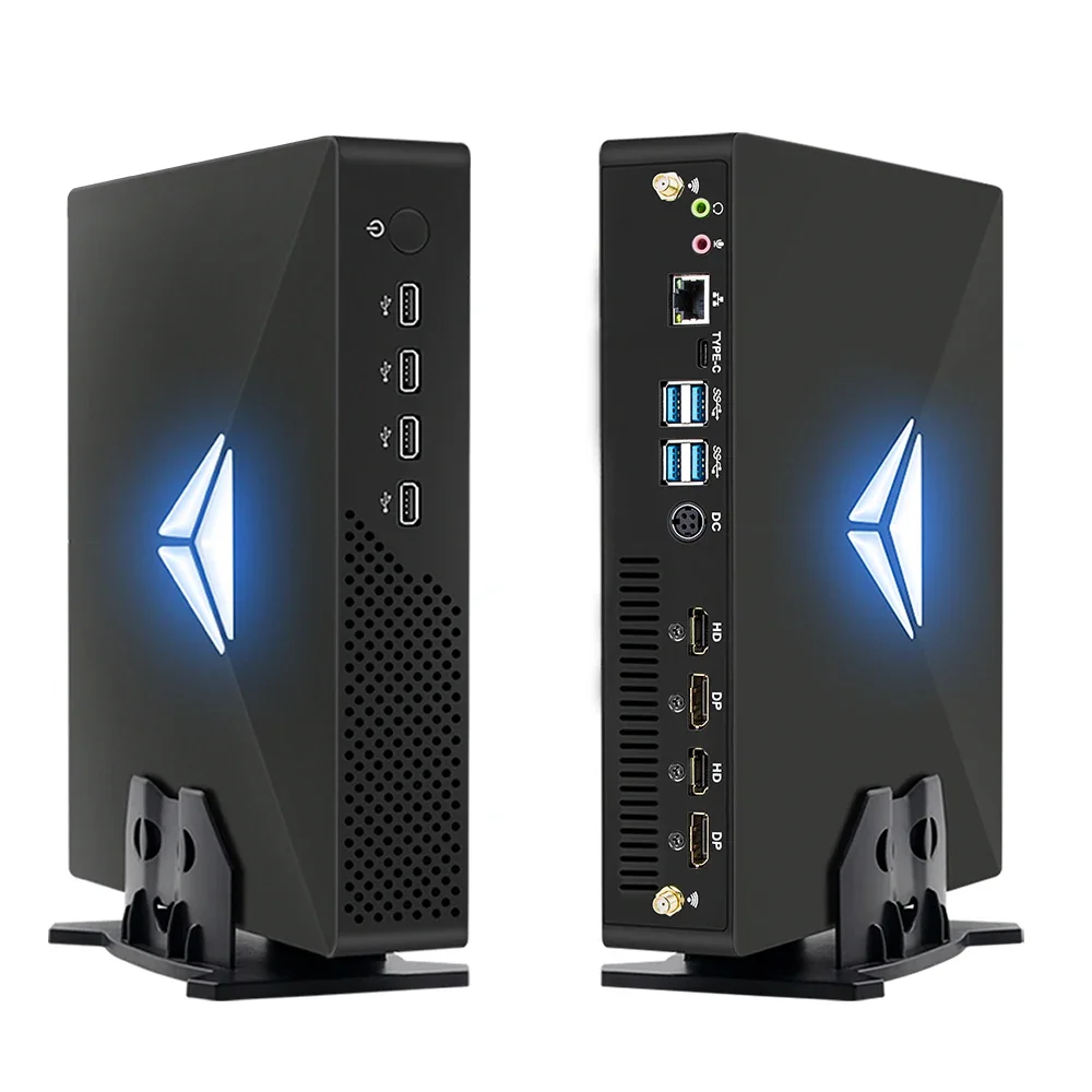 Topton Mini Gaming PC MV200 Nvi-dia RTX 3050 8G GDDR6 Core I9 I7 I5 Desktop Gamer Mini Computer 2*HD2.1 2*DP1.4 4x8K UHD