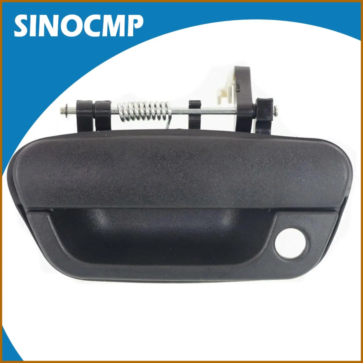 

Outside Door Handle Front Left With Keyhole Black Plastic For Chevrolet Spark 2011-2015 & Beat 2017-2020 Replacement 95964943