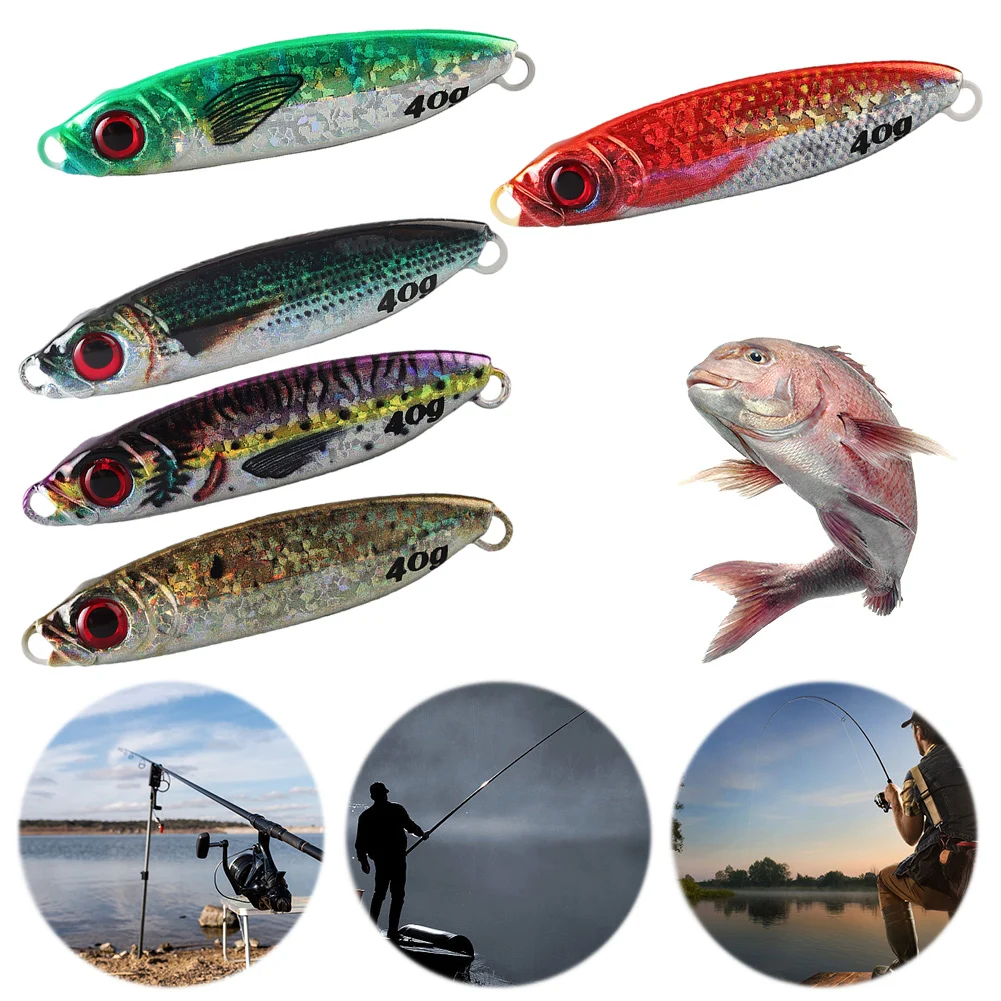 لوحة من الحديد غرق سريع الصيد البحري المعادن بيونيك الطعم 70 مللي متر 40 جرام المعادن الصيد إغراء الصيد الطعم لصيد الأسماك في المياه المالحة #3