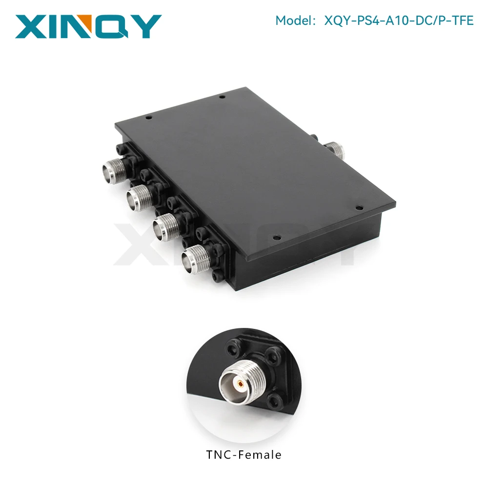 XINQY 1.1-1.7GHz L-Band 1-to-4 Active Power Splitter, GPS/GNSS Signal Amplifier and Distributor