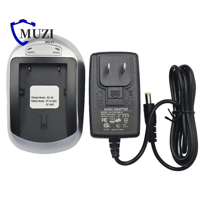 High Quality BC-30 Charger for Topcon BT-61Q BT-62Q BT-65Q BT-66Q Power Cable and Dock Battery Charge EU US UK AU Plug