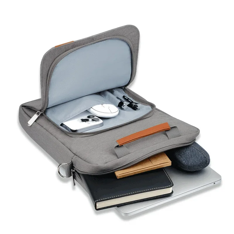 حقيبة كتف لجهاز ماك بوك اير M1 حافظة 2023 جديدة M2 13 بوصة حقيبة لابتوب آيباد اير 5 برو 12.9 11 10th Gen S9 8 7 Plus للنساء/الرجال