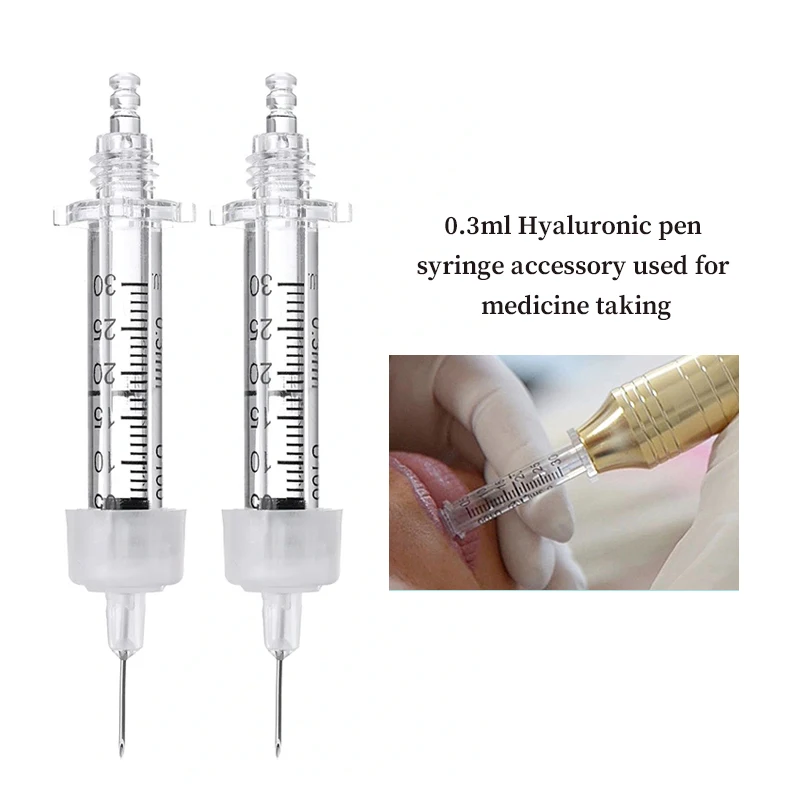 0.3/0.5ml Hyaluron Pen Ampoule Head Cartridge Anti Wrinkle Lip Filler No Needle High Pressure Hyaluronic Acid Gun Part No Serum