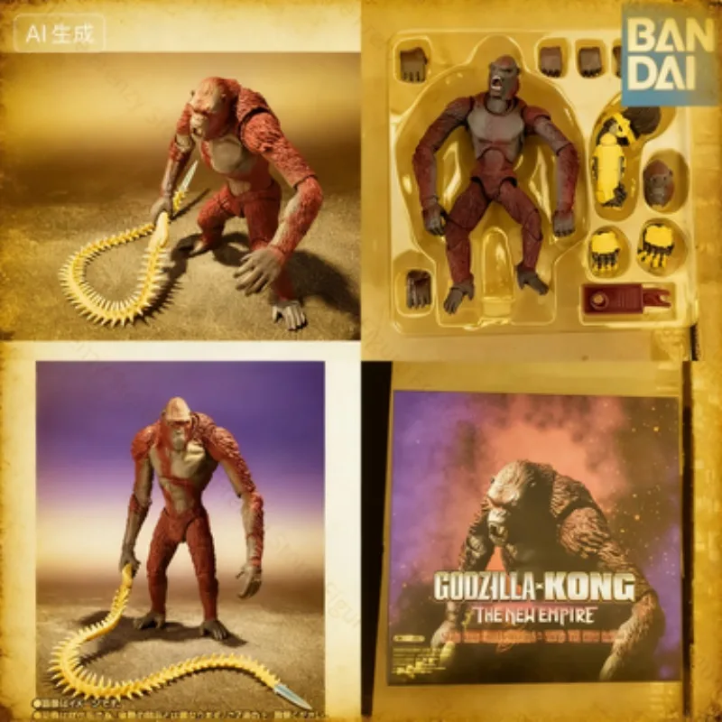 

Special Offer NEW SHM 2024 Godzilla Vs King Kong 2 Rise Of Empires Scar King PVC Action Figure for Kids Adults Collectible