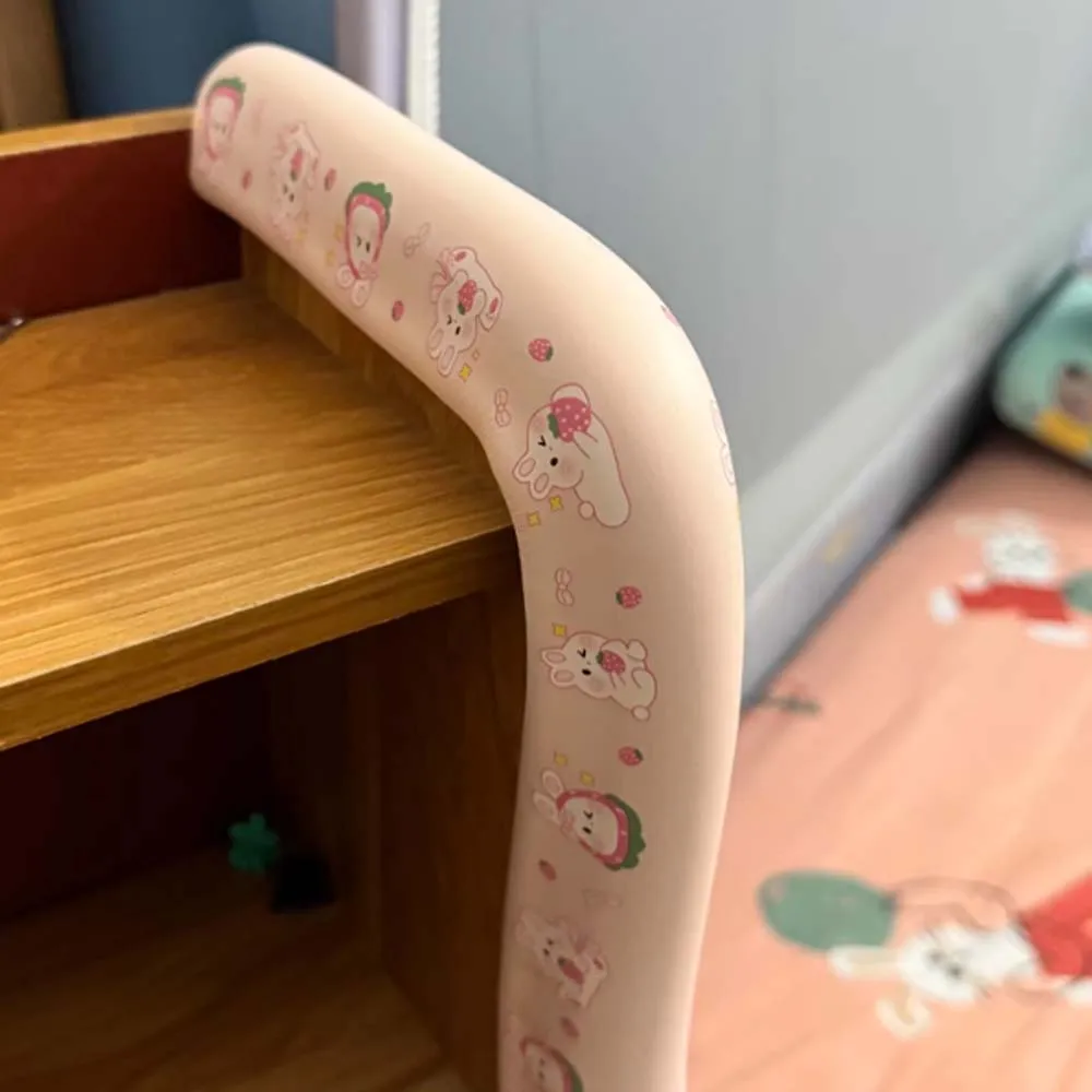 

Soft Baby Anti-collision Strip Double-sided Tape Cartoon Table Corner Protective Cover Bear Pink NBR Edge Corner Furniture