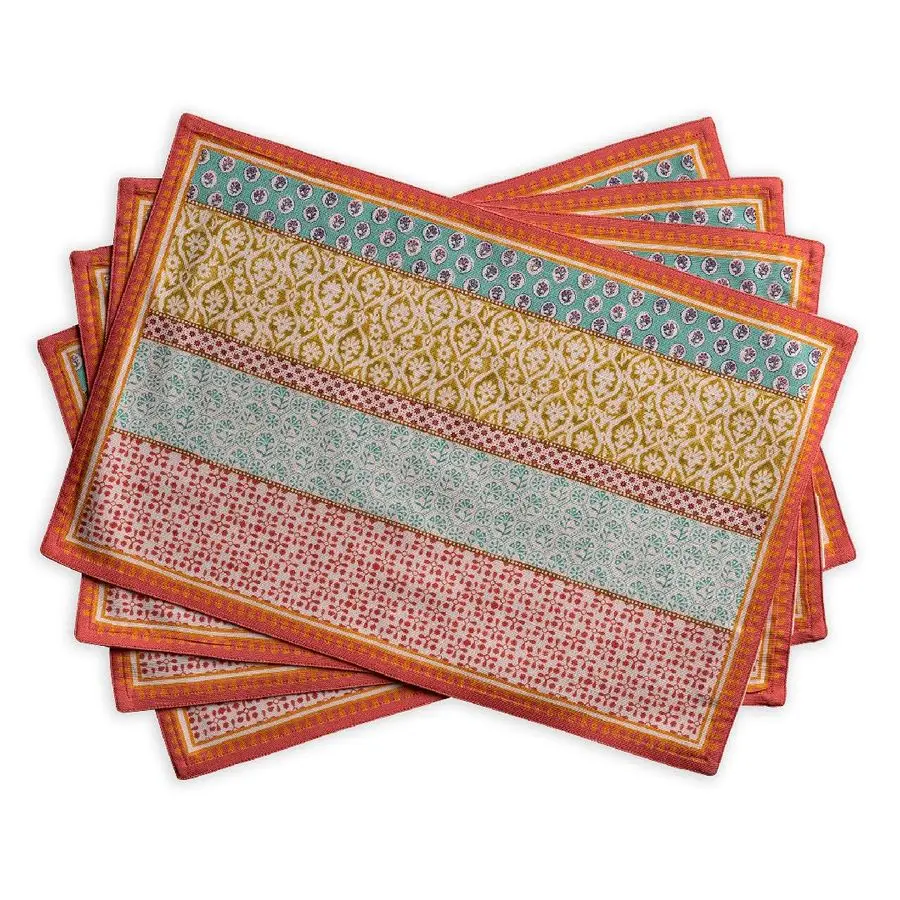 

Набор из 4-х салфеток d Hermine, 100% хлопок, моющиеся, многоразовые, для кухни, столовой, вечеринок, свадеб, Дня святого Валентина