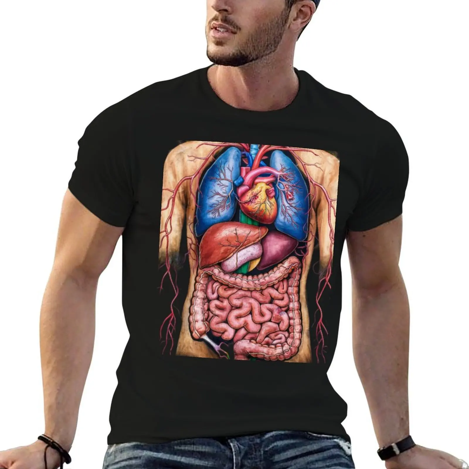 

Human inside T-Shirt t shirts for man graphic tees t shirts for man pack white T-Shirt