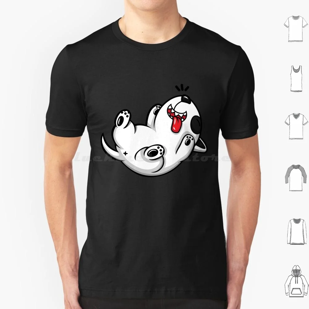 

Милый бультерьер (версия 1) Футболка из хлопка для мужчин и женщин с принтом «сделай сам» для собак Бультерьер для собак Pitbull Terrier Puppy Pet Pit Bull