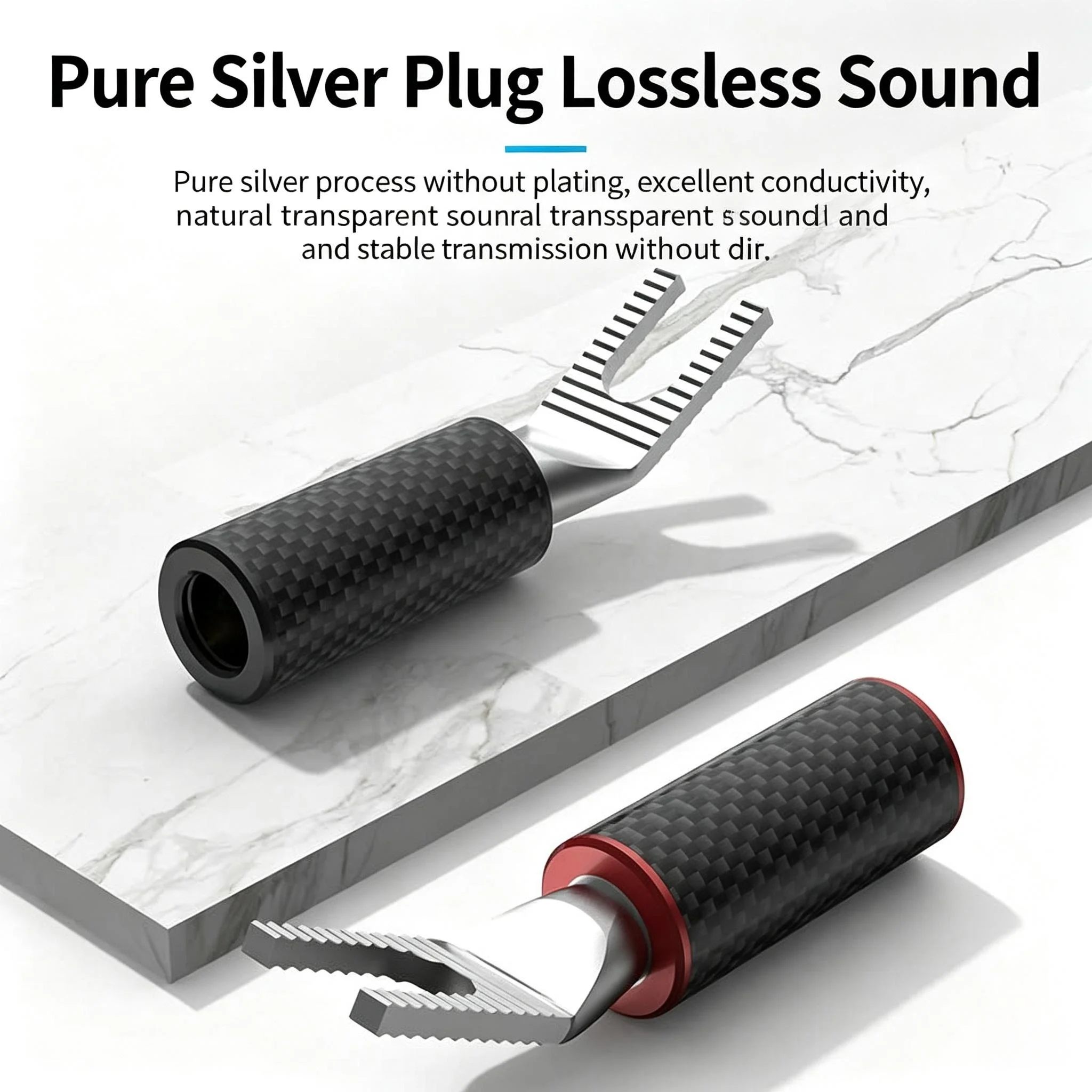 Viborg Pure Red Copper Gold Plated RCA Female Socket Soldering Type Audio Jack HiFi AV Extension Cable RCA Female Connector Plug