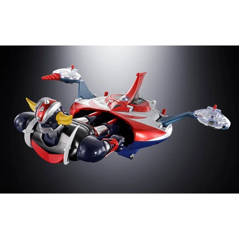 Bandai CHOGOKIN GRENDIZER SPAZER UFO SET 1975 Réplica Robôs Anime Figura de ação Personagem Modelo colecionável Brinquedos Presentes de aniversário