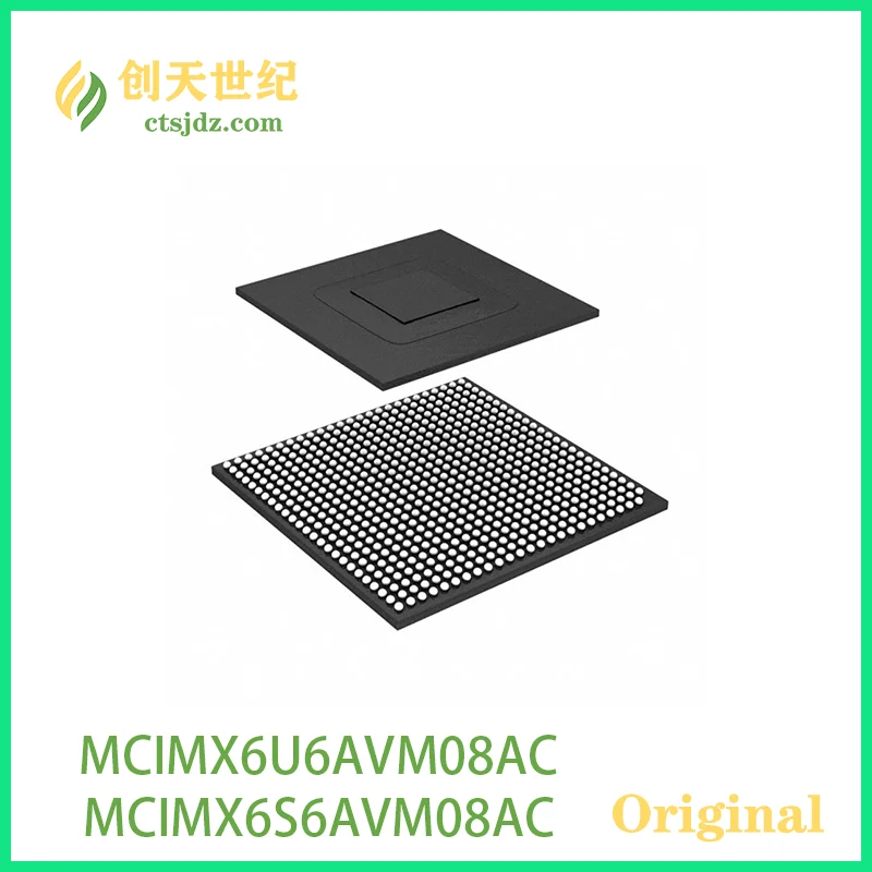 

MCIMX6U6AVM08AC New&Original MCIMX6S6AVM08AC Microprocessor IC i.MX6DL 2 Core, 32-Bit 800MHz