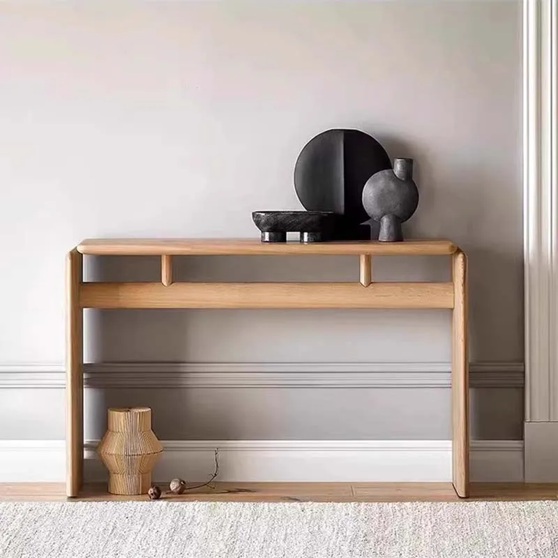 

Wabi Sabi Minimalist Console Table Rustic Beauty Classic Aesthetic Console Table Premium Design Meuble Salon Hallway Furniture