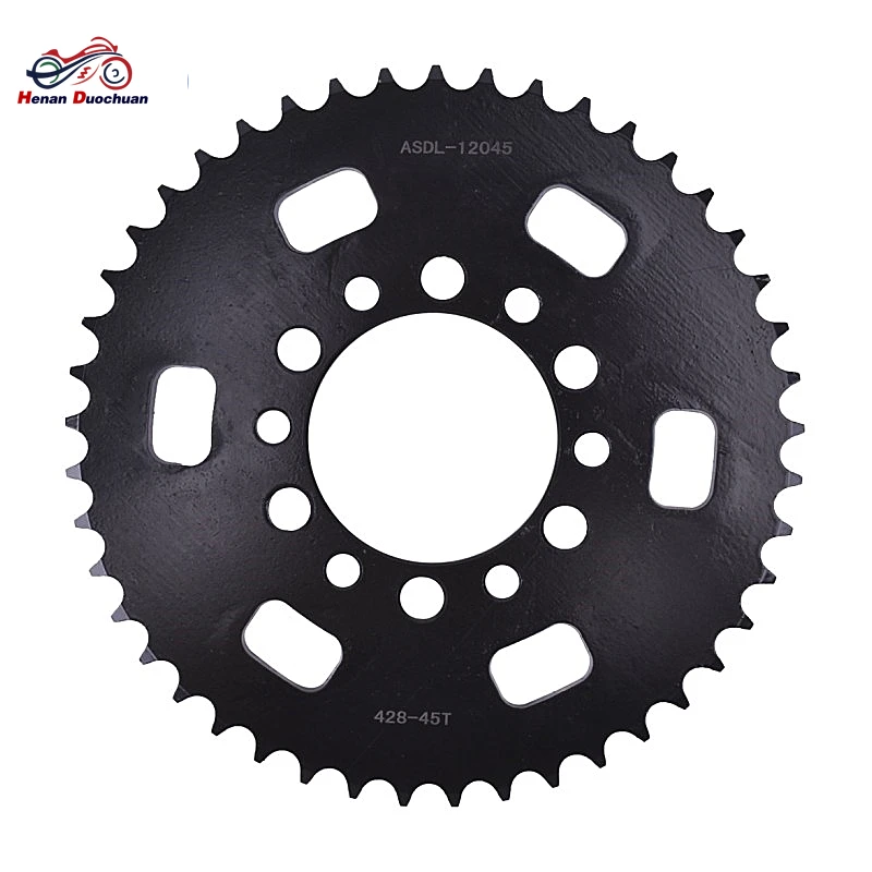 For Yamaha DT125F DT125 DT175 AG200 TW200 XT200 TW225E 428 45T Motorcycle Rear Sprocket