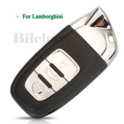 Jingyuqin 3 pulsanti per Lamborghini custodia a conchiglia per chiave intelligente remota stile originale Fob con sostituzione lama non tagliata