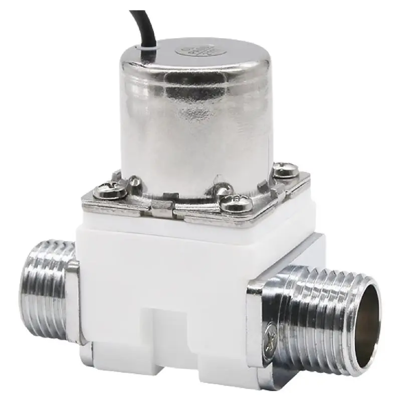 [Touchbuy】 Smart Toilet Faucet Latching Solenoid Valve DC 4.5V G1 2 Pulse Water Control Valve Sensor Garden Irrigation