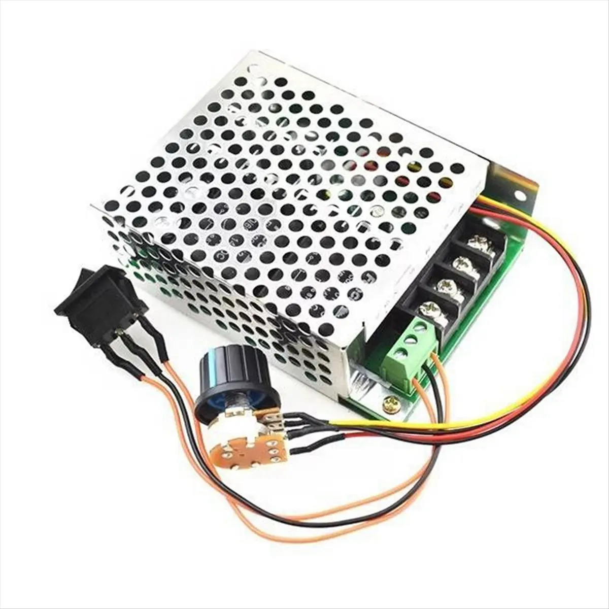 L77A PWM DC Motor Speed Regulator Controller 12V24V36V48V Motor Forward and Reverse Switch Forward and Reverse Switcher 40A