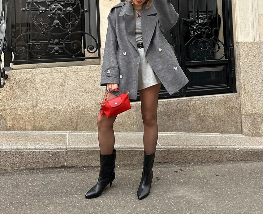 Рисунок 6 - Серый шерстяной пиджак