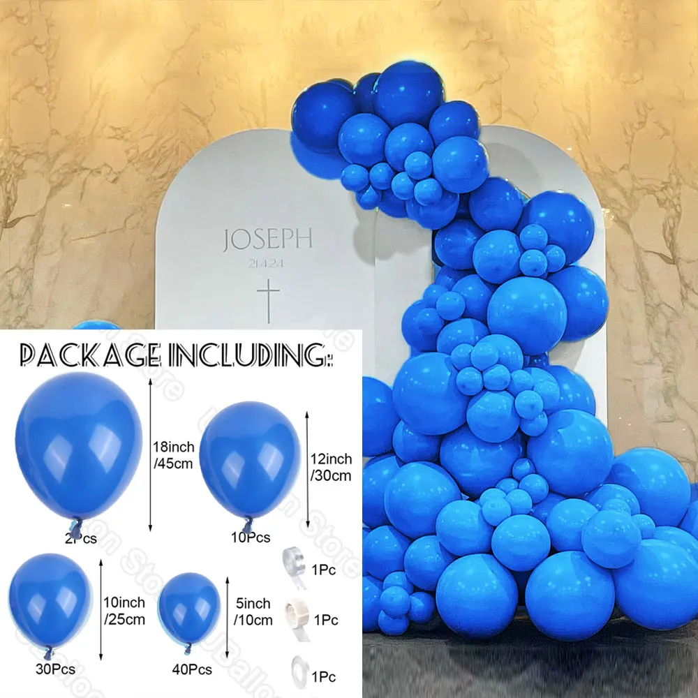 מארזי בלונים בגווני תכלת