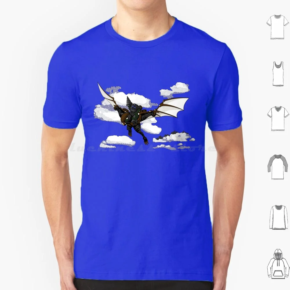 Soña en grande, papá! Camiseta de talla grande 100% algodón Bioshock Infinite Big Daddy Songbird Rapture Song Bird