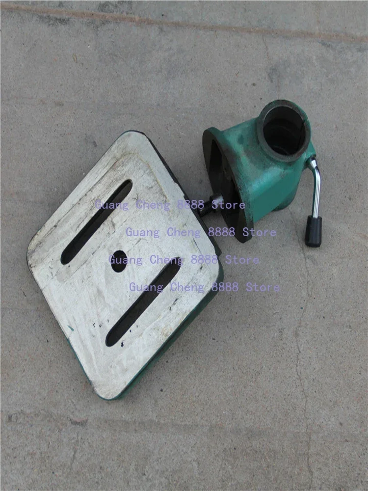 1pc-ベンチドリルアクセサリー作業テーブル作業面-60-ミリメートルコラムティ作業テーブル鋳鉄ベンチボール盤テーブル