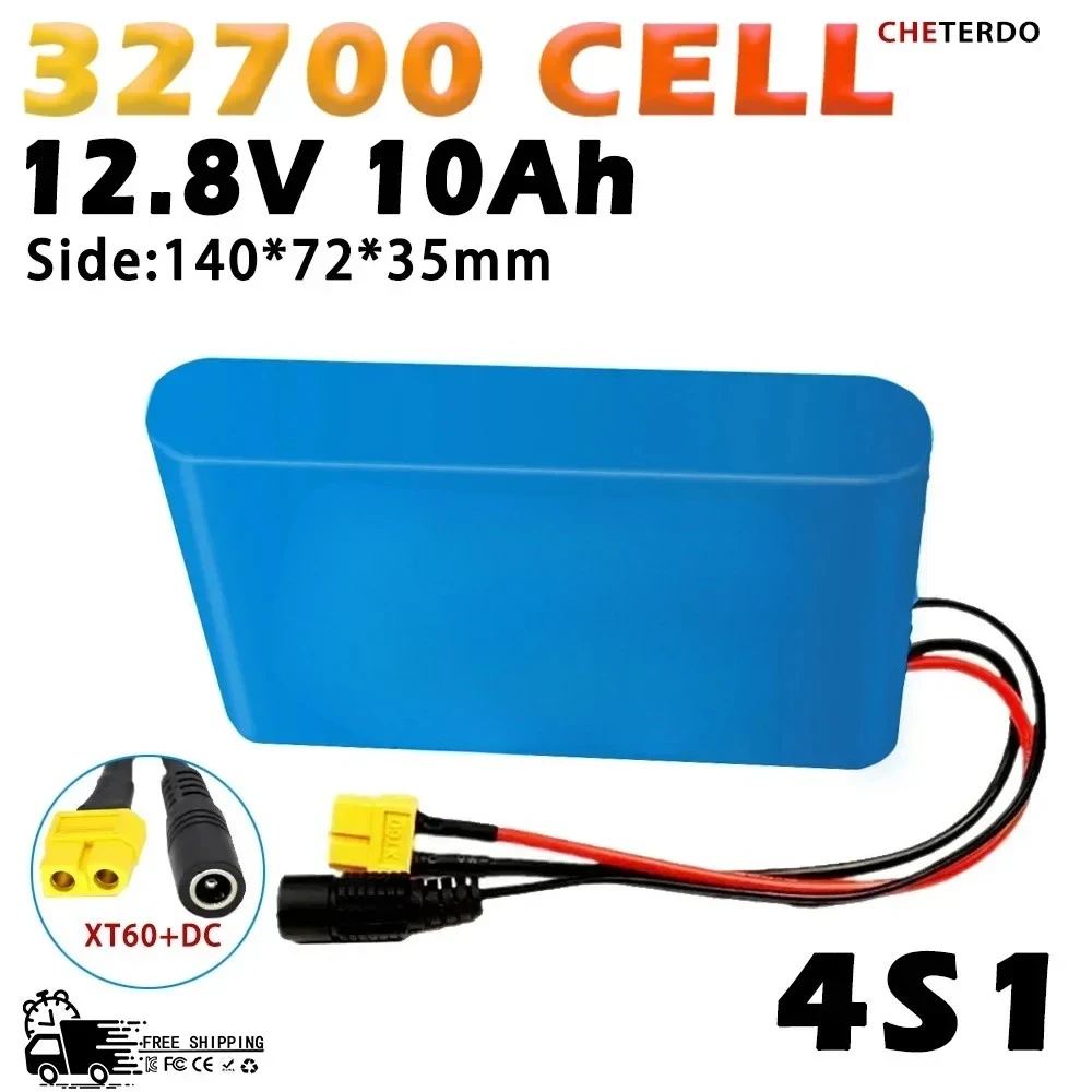 32700 LiFePO4 12,8 V 10 Ah/20 Ah/30 Ah Akku – mit BMS, wiederaufladbarer Deep-Cycle für Sprühgerät, Fischerboot, USV, Solarlicht