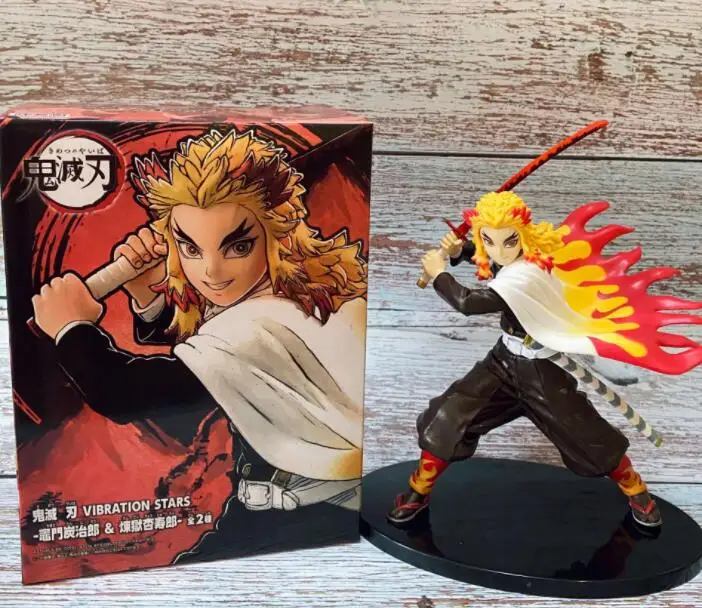 Amine Demon Slayer Rengoku Kyoujurou Vibration Stars Action Figure Toys