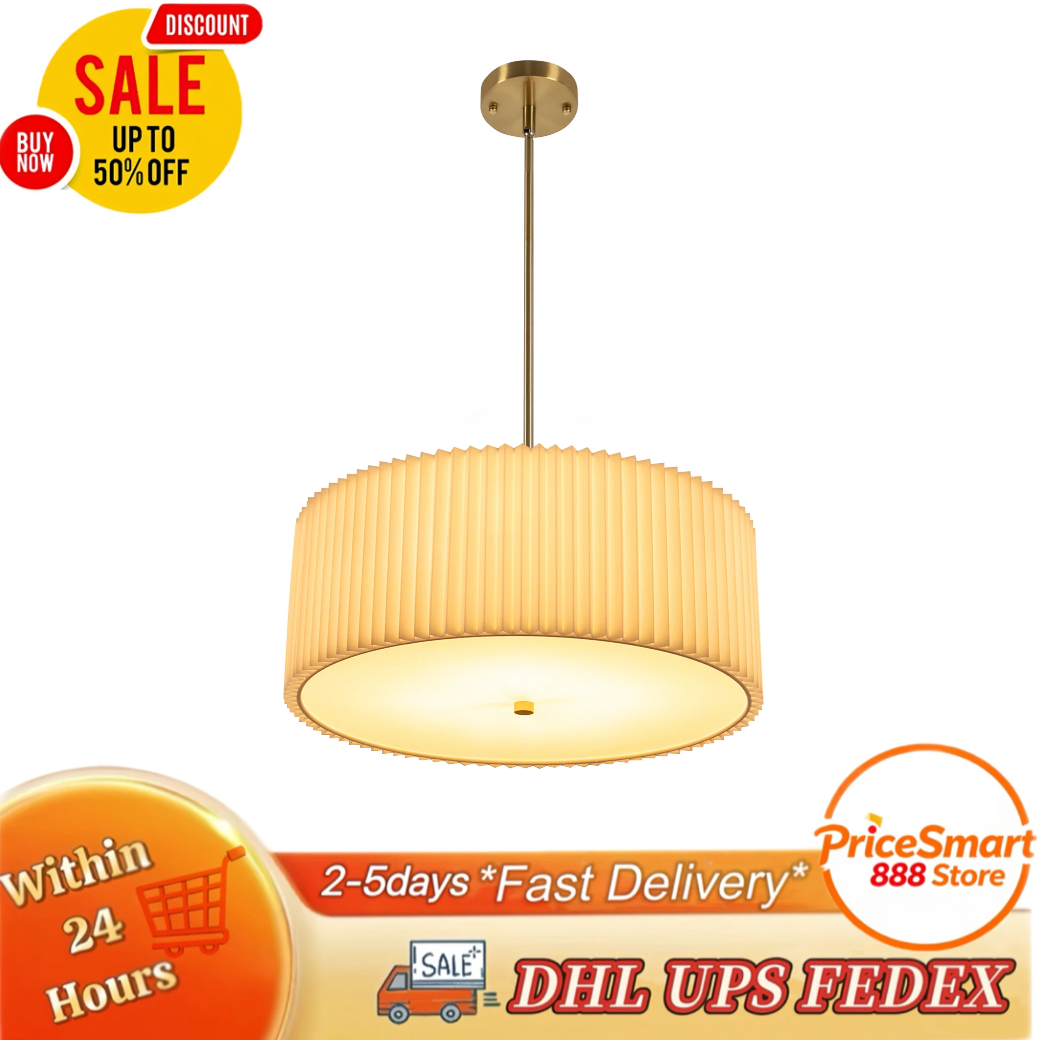 

Hanging Lamp Height Adjustable Round Pendant Light for Dining Table Hanging Lamp Living Room Downlight