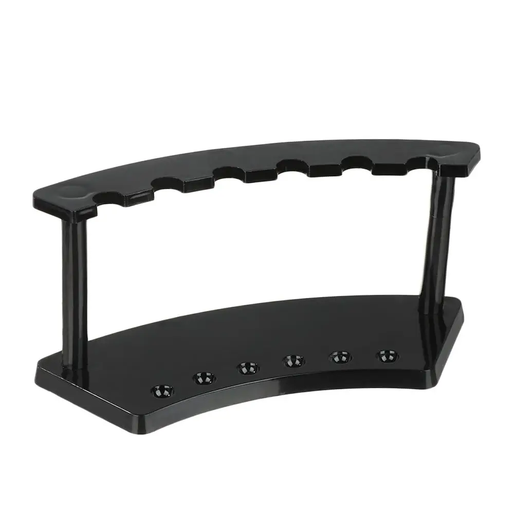 Stationery 6/12-Slots Ballpoint Pen Organizer Storage Display Stand Nail Brush Holder Acrylic Pen Holder Makeup Brush Rack